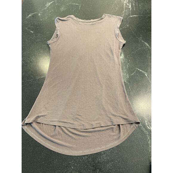 ZARA Collection greige gray Large sleeveless top - Picture 2 of 6